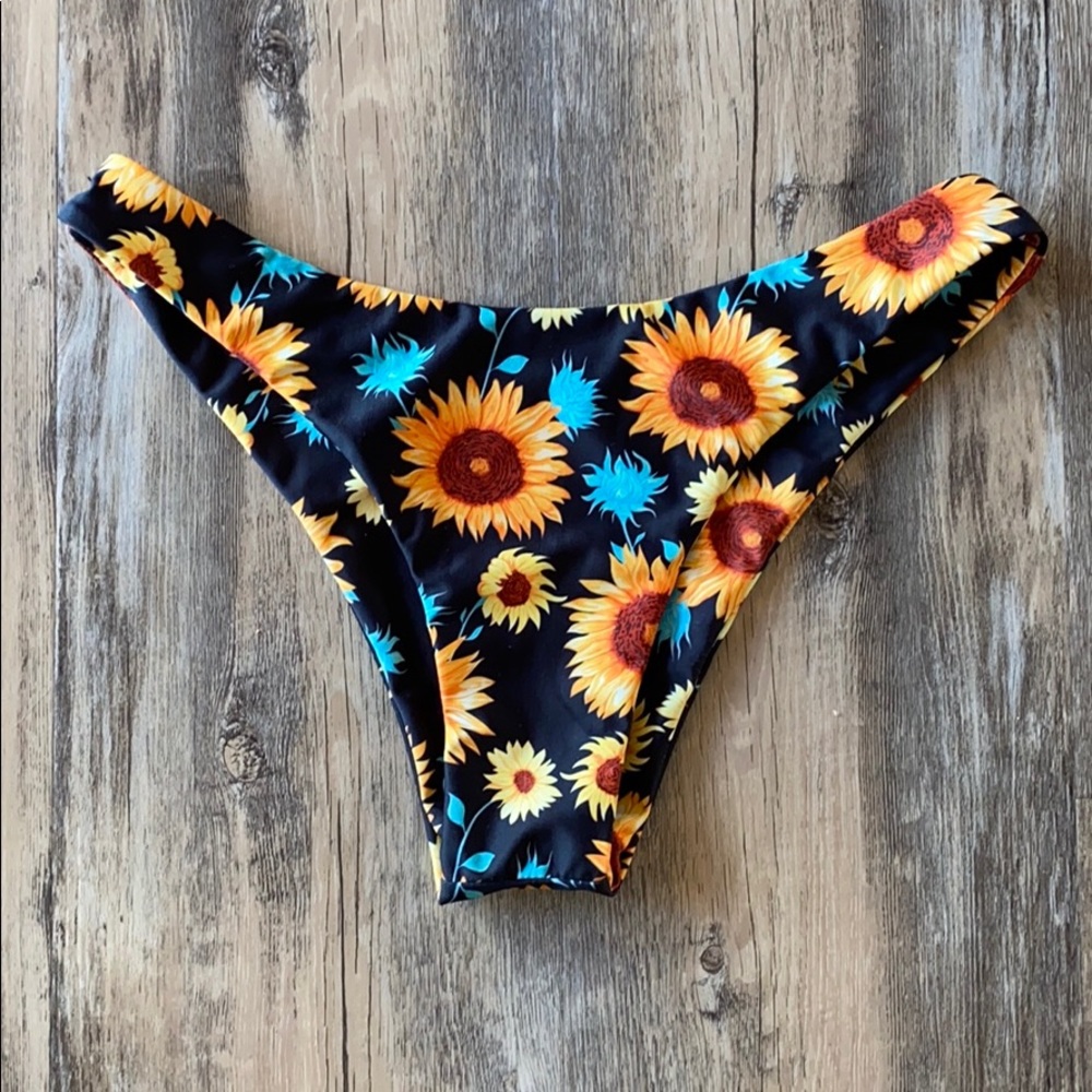 Sunflower bathing suit bottoms